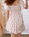 Amari Ruffled Floral Mini Dress