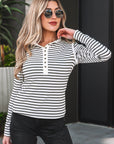Samira Sleeve Slim top Long Sleeve Top