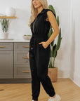 Azariah Drawstring Elastic Waistband Jumpsuit