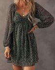 Armani Shirred Back Mini Dress