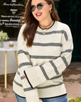 Amelia Sleeve Drop Shoulder PLUS Sweater