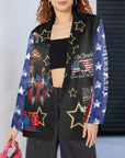 Baha Ranch Ultra Maga Trump Womens Blazer