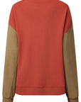 Ella Patchwork Drop Shoulder Pullover