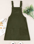 Alexis Front Pockets Corduroy Overall Dress