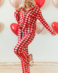 Estrella Christmas Plaid Print Shirt