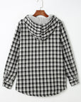 Evelyn Sherpa Lined Hooded Shacket