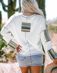 Raelyn Seam Waffle Knit Top