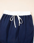 Varsity Stripe Pullover and Mini Skirt Set