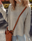 Isabella High Drop Shoulder Sweater