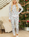 Aileen Print thermal Pullover Pants