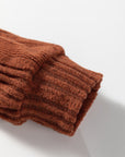 Mya Knit Drawstring Hooded Top