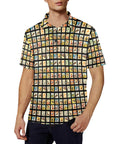 Cowboy Collage Men's Western Polo Style Shirt