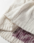 Elliott Back Loose Fit Sweater