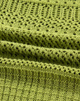 Crochet Knit Oversize Open Front Cardigan