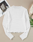 Mia Jacquard Slim Fit Top