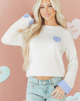 Vienna Cuffed Drop Shoulder Sweater