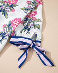 Mae Knot Bubble Sleeve Blouse