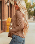 Zoe Sleeve T Shirt Long Sleeve Top
