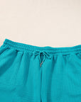 Allie Textured Ruffle Lounge Set