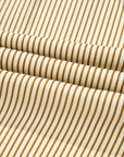 Stripe Collared Cuff Long Sleeve Mini Dress