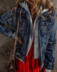 Mia Hooded Zip Up Jacket
