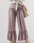 Aurora Waist Wide Leg Pants