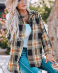 Everly Rounded Hem Plaid Shacket