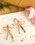 Olive Plated alloy Stud Earrings