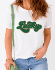 Sloane Patched Graphic T Shirt