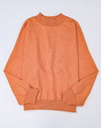 Mineral Wash Drop Shoulder Crewneck Sweatshirt