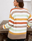 Wrenleigh Colorblock Drop Shoulder PLUS Sweater