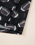 Maci Rugby Mesh Sheer Long Sleeve Top