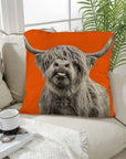 Silly HIghland Throw Pillow Case Made in America