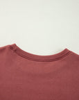 Ella Patchwork Drop Shoulder Pullover