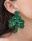Jolene Rice Beaded Stud Earrings