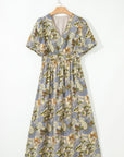 Nora Puff Sleeve Long Dress