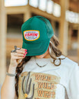 Fishin' Beats Workin' Patch Trucker Hat