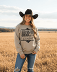 Follow The Word Not The Herd Graphic Sweatshirt
