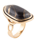 Gold Infused Matrix Ring