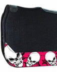 HILASON 31 In X 30 In Western Horse 100% Wool Felt Saddle Pad