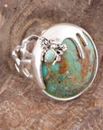Honey Bee Blue Turquoise Sterling Silver Ring