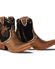 Ladies Ankle Bootie 2026 Limited Edition Desert Clay Leather Western Footwear Unique