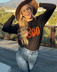 Boo Knitted Ribbed Sweater
