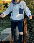 Millie Drawstring Hooded Top