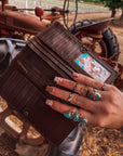 Dusty Anna Tooled Wallet
