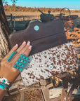 Jessie Jane Brown Hyde Wallet a Haute Southern Hyde by Beth Marie Exclusive