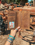 The Gold Foil Lancaster Wallet a Haute Southern Hyde by Beth Marie Exclusive