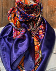 35X35" Multi-Colored Fiesta Wild Rag / Scarf WR910