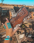 Jessie Jane Brown Hyde Wallet a Haute Southern Hyde by Beth Marie Exclusive