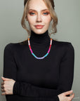 Kaleidoscope Multistone Strand Necklace